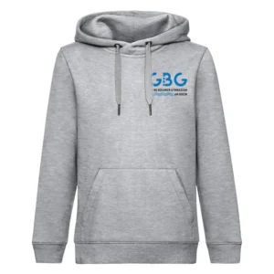 Kinder Hoodie „GBG“ – Grey Melange